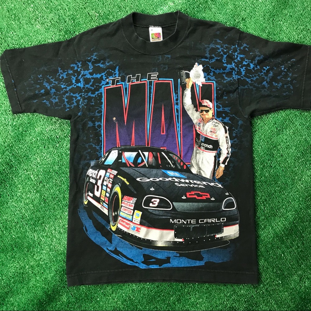 Dale Earhart all over print nascar shirt